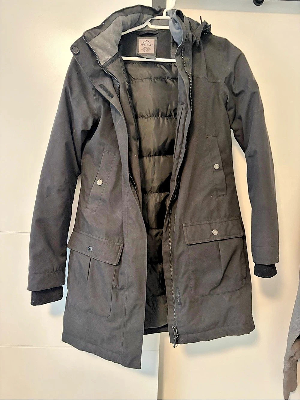 McKINLEY Women's Hooded Puffer Jacket Size XS